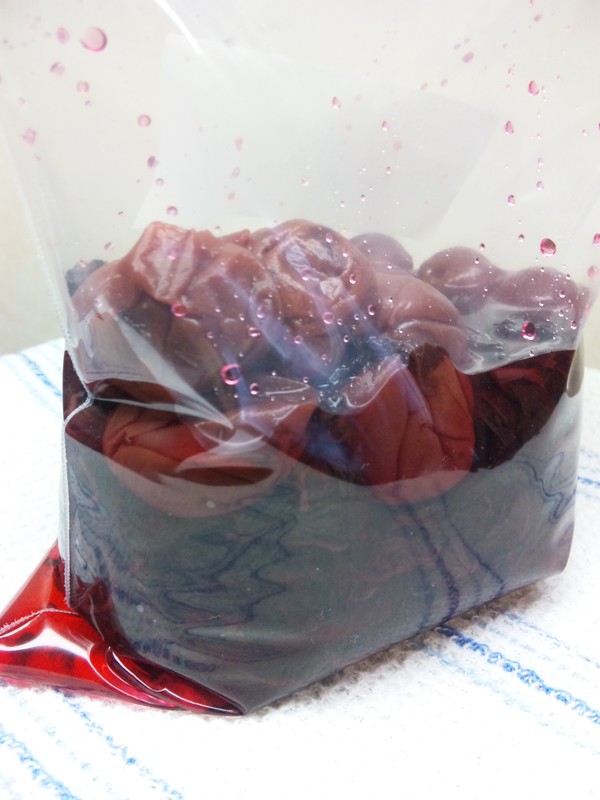 サクリでご紹介した、梅干
