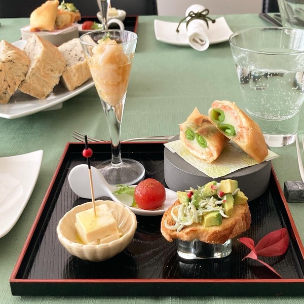 和素材でおもてなしレッスン
前菜メニュー