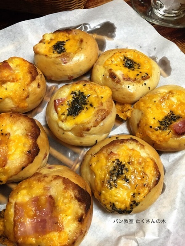濃厚!チーズとベーコンパン
