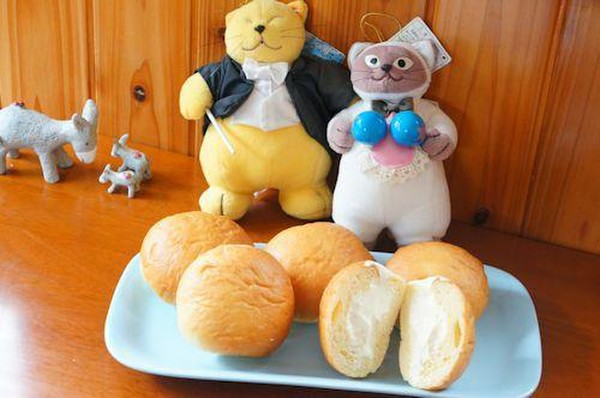 ８月パン1dayレッスン
冷やしても美味しいクリームパン