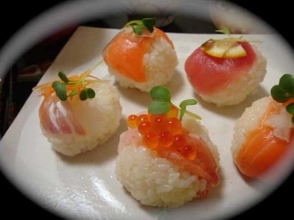 お料理コース／手まり寿司