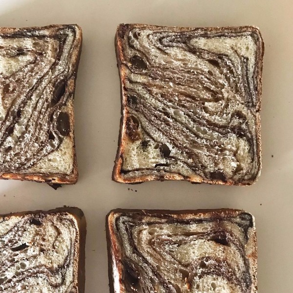 バブカアレンジ　ショコラ食パン