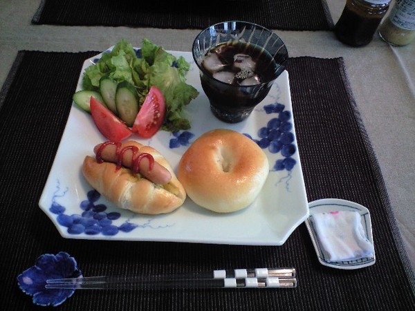 初級クラスのあんぱんとロールパン