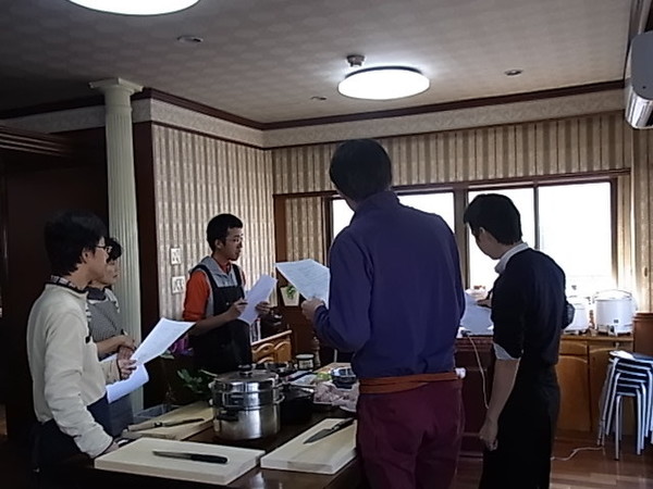 男の料理教室