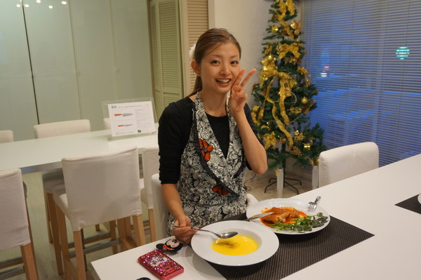 Christmasにチキンのパプリカ煮込みを作りました。