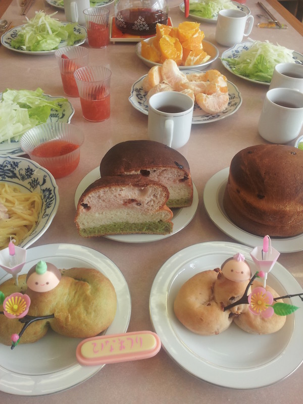 Kayopanひな祭りパン教室