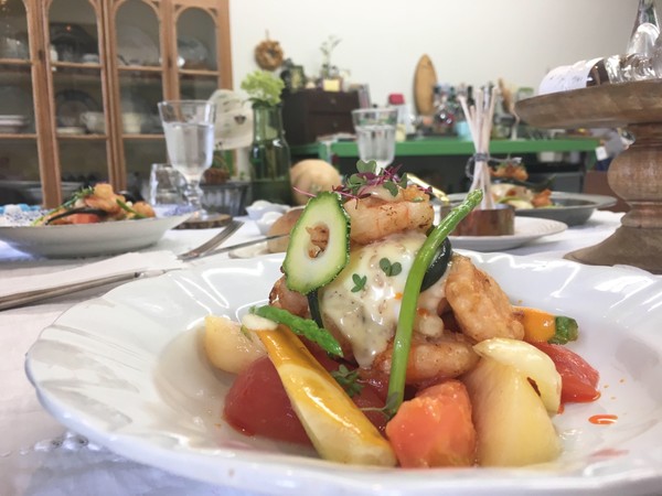 海老マヨをフランス料理に。
簡単なのに驚きの美味しさです。
