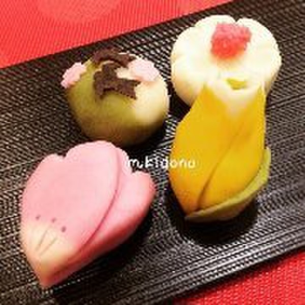 春の練り切り切１デイレッスン※期間限定です
