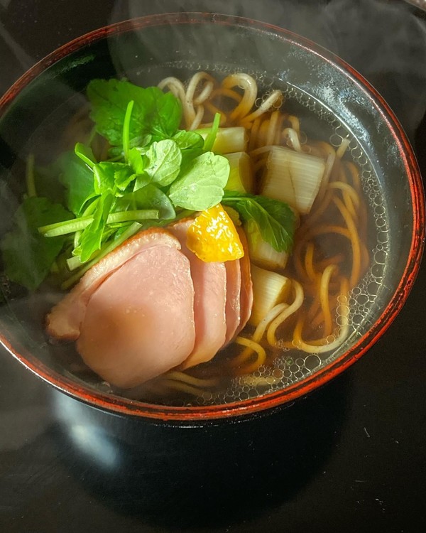 出汁の取り方もレッスン中