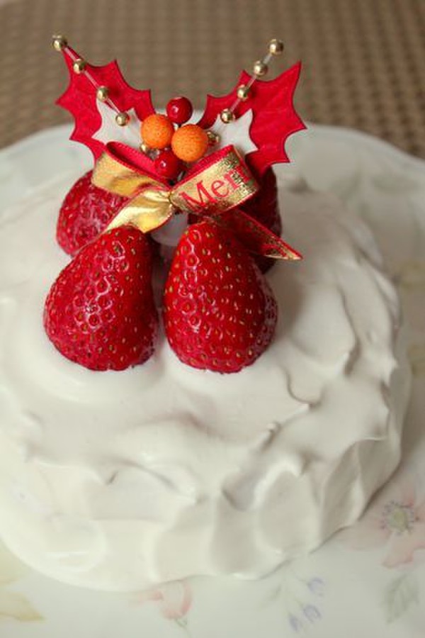 2012年12月【みかく講座】メニュー：苺のショートケーキ