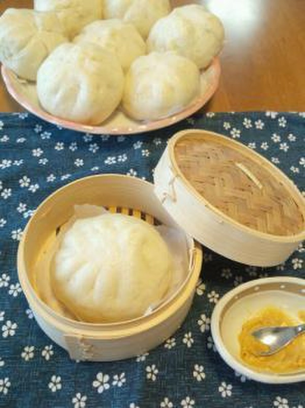 肉まんレッスン
こだわりの生地はとってもおいしい♪