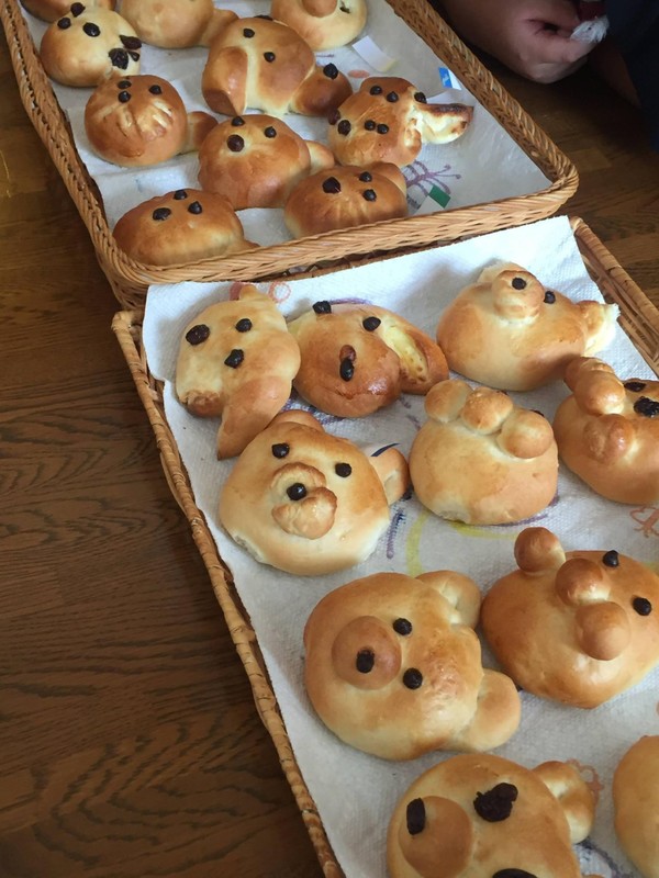 こどもパン教室
動物パン
