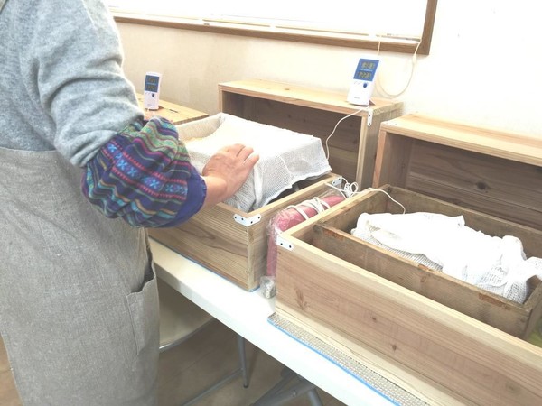 麹造り教室ではご自宅でも簡単にできるようご指導します。