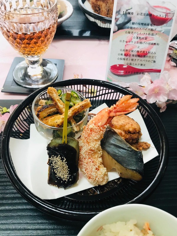 2019年4月【春爛漫🌸お花見御膳レッスン】