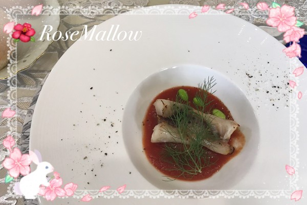 赤魚のオーブン焼きトマトソース添