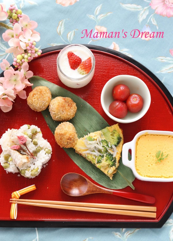 春のピクニックランチ