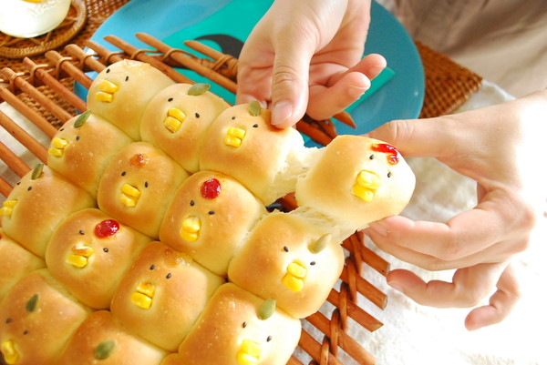 大人気だった”ひよこのちぎりパンLABO🐤”

