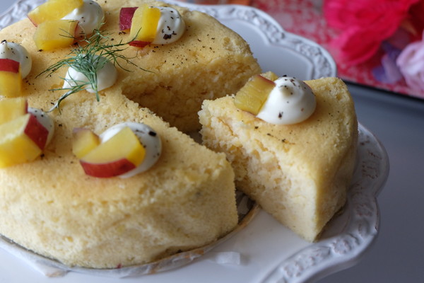 さつまいものスフレケーキ