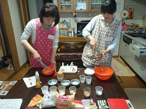 食材研究(同レシピで食材を変える実験)レッスン：4000円～