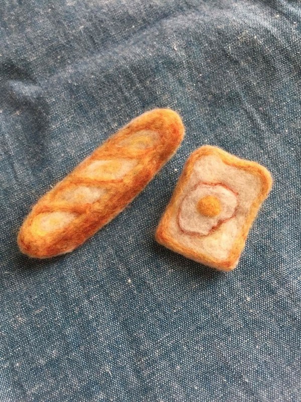 たまには可愛いハンドメイドのパンで息抜き＾＾