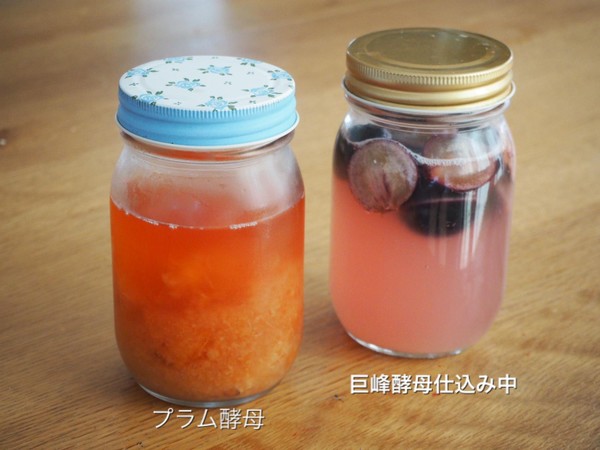 季節のフルーツで起こす酵母は
香りが抜群