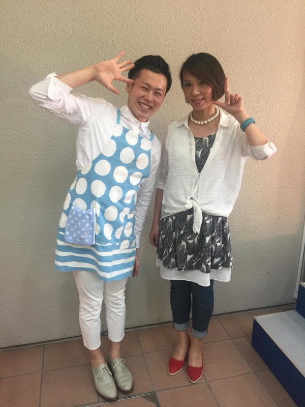 ボートレース場で親子おやつ教室
RKBラジオ鬼橋さんと♪