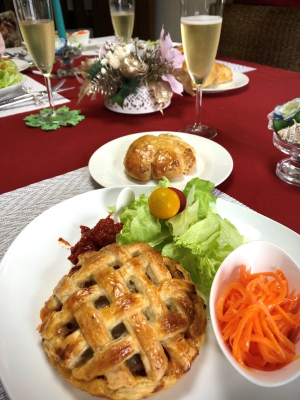 ミートパイのお食事会
