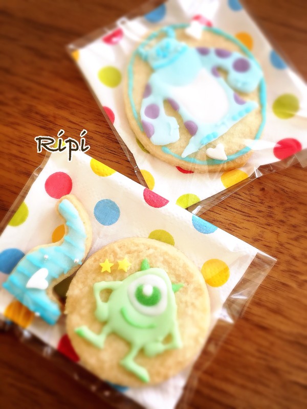 キャラクタークッキーも作れるようになりますよ(♡´艸`)