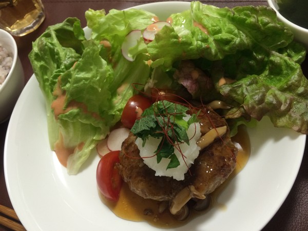 和風ハンバーグを作った時です！