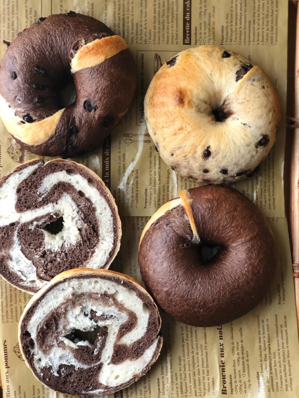 酒種チョコマーブルベーグル🥯