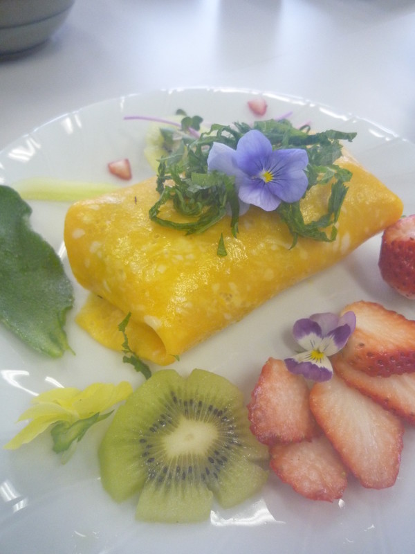 春一番かわり寿司づくり「菜の花畑で会えたね。」