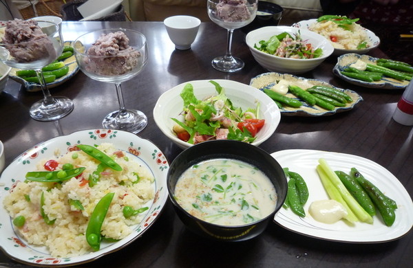 「豆・豆・豆でフルコースランチ」