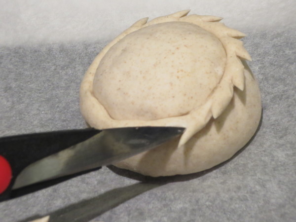 これから飾りパンを作るところです