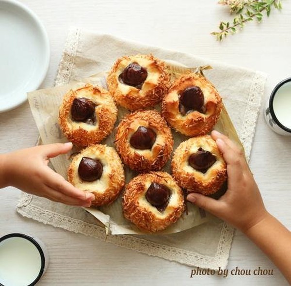 パンレッスン「いがぐりパン」
