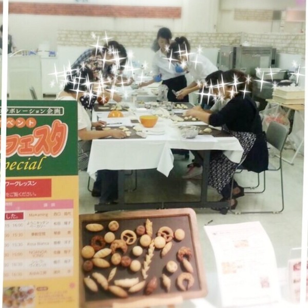 近鉄百貨店 橿原店さんでパン教室♪