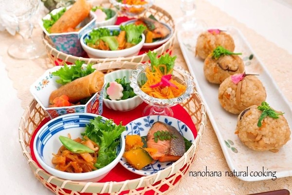花籠ランチ、おがず展開！レッスン
