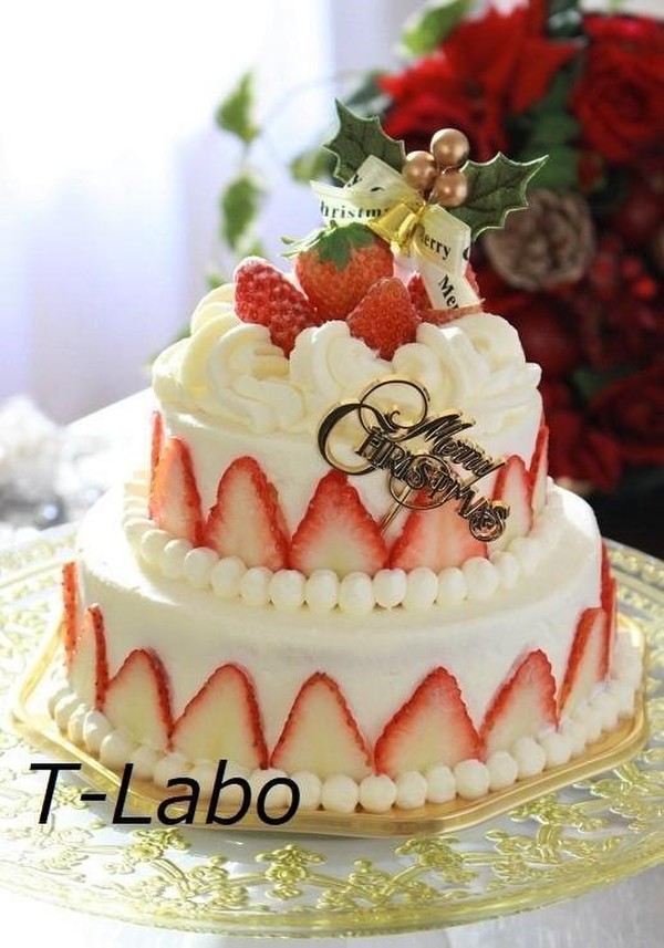 Xmasタワーケーキ(2段ケーキ)
