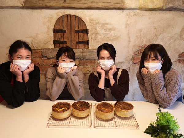 上手にてきて食べるの楽しみね