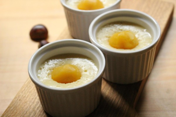 毎日食べても負担にならない栗のムース