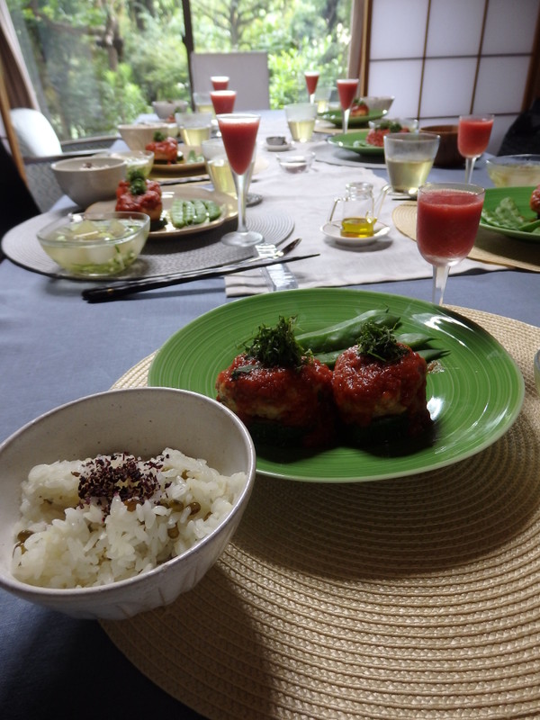 「季節の薬膳レッスン－夏」採れ立て野菜が主役です。