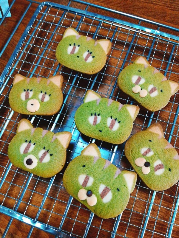 くむクッキー　ねこ