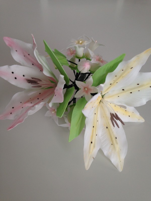 シュガークラフトで作るお花です