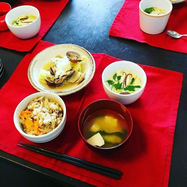 お子さま向けレッスンお出汁を味わう一汁二菜