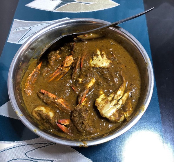 南インドカニカレー