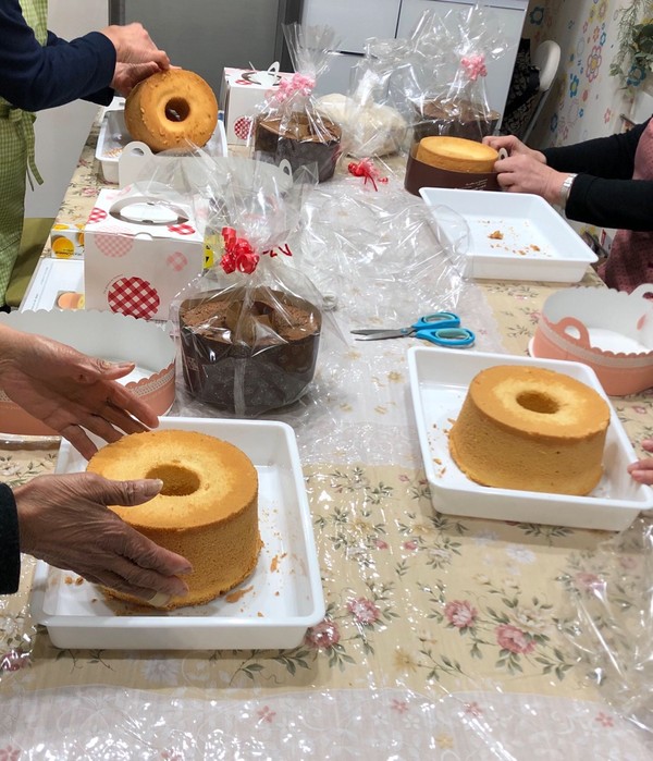 2018.12 シフォンケーキレッスンでした！