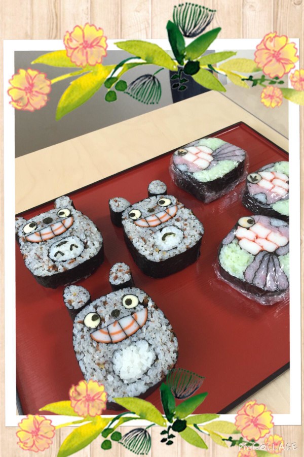 キャラクターも巻けますよ♪