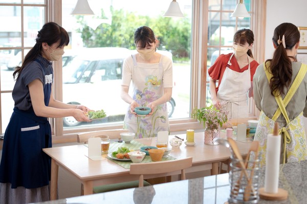 配膳の仕方もお伝えします。