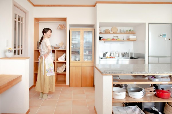 お料理するのが楽しくなるような空間づくりをしています。