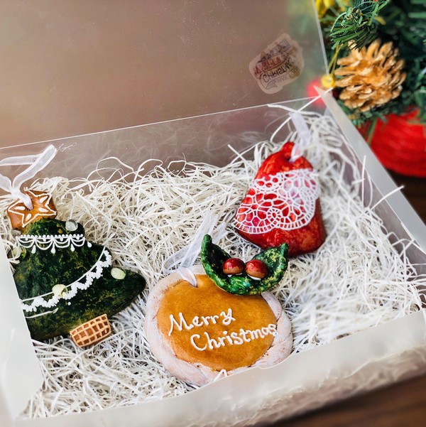 クリスマスレッスン
ジンジャーブレッドアイシング