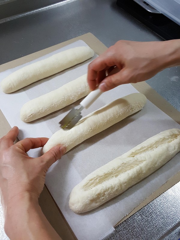 クープ入れは緊張しますね。